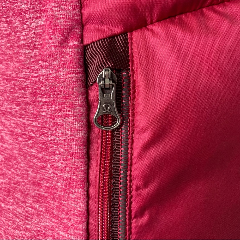 Lululemon Women's Pink Down For A Run Vest Size 4 - Picture 9 of 12